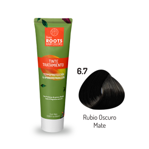 Tinte Tratamiento Rubio Oscuro Mate 6.7