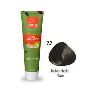 Tinte Tratamiento Rubio Medio Mate 7.7