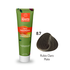 Tinte Tratamiento Rubio Claro Mate 8.7
