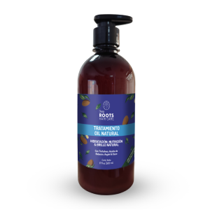 tratamiento oil natural para cabello hermoso Deep Roots 500 mL