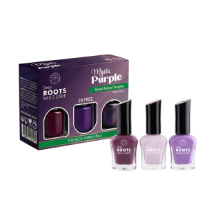 Kit esmalte tratamiento Mystic Purple
